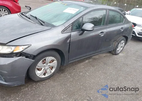 2013 Honda Civic Lx from USA, damaged, VIN 2HGFB2F54DH565745